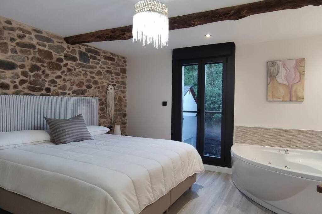 Precioso Apartamento 1 Hab Con Banera Hidromasaj О-Барко-де-Вальдеоррас Экстерьер фото